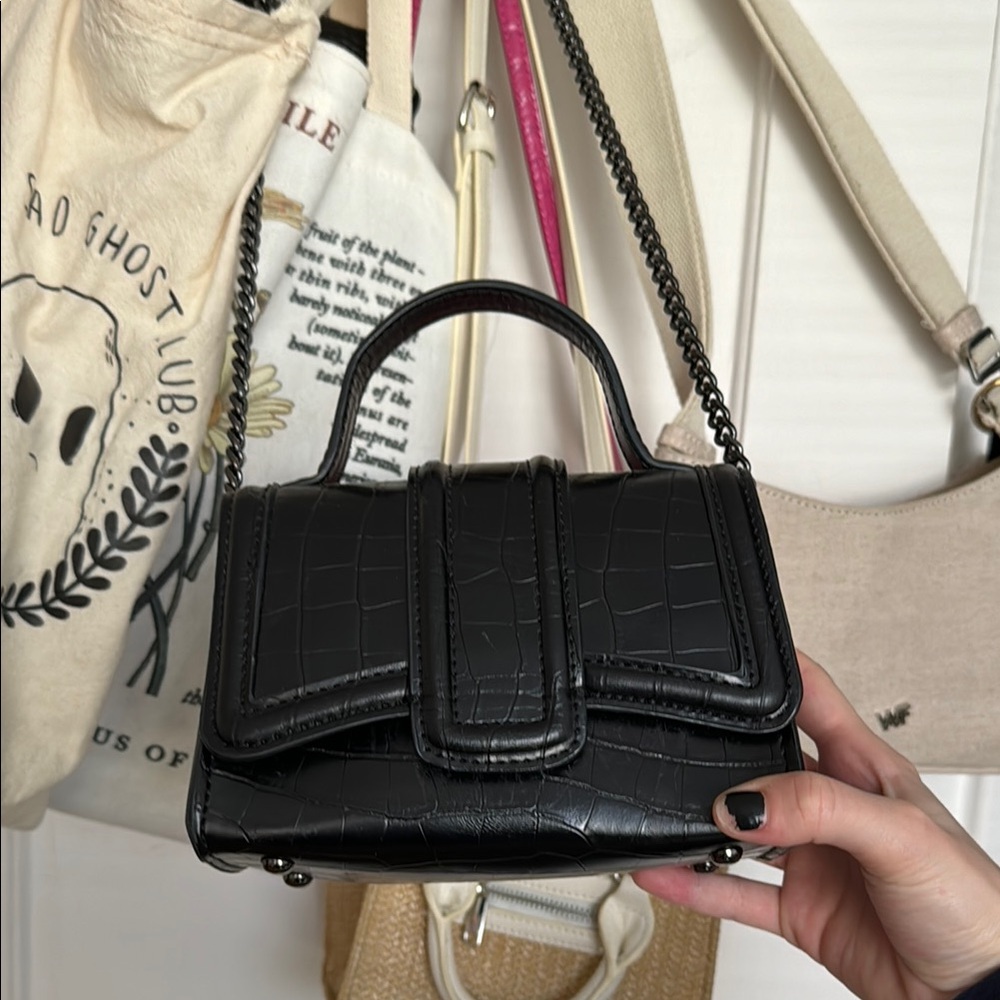 zara women shoulder bag